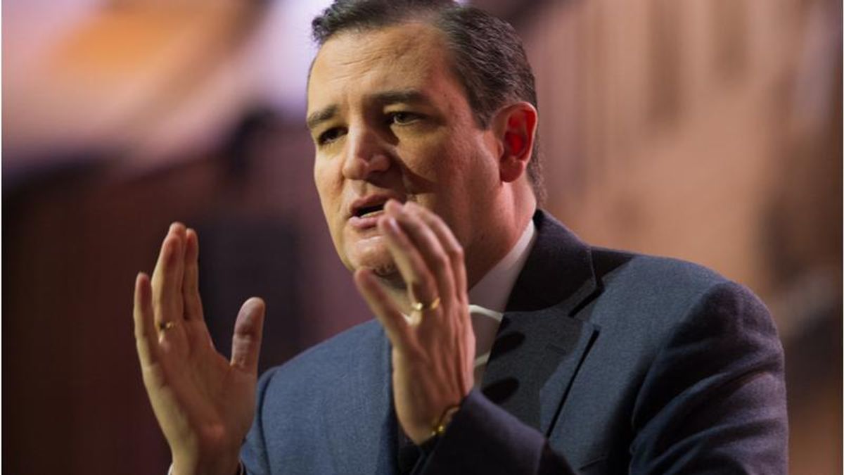 Ted Cruz begs Trump's mob to stop after they break into the House and Senate chambers