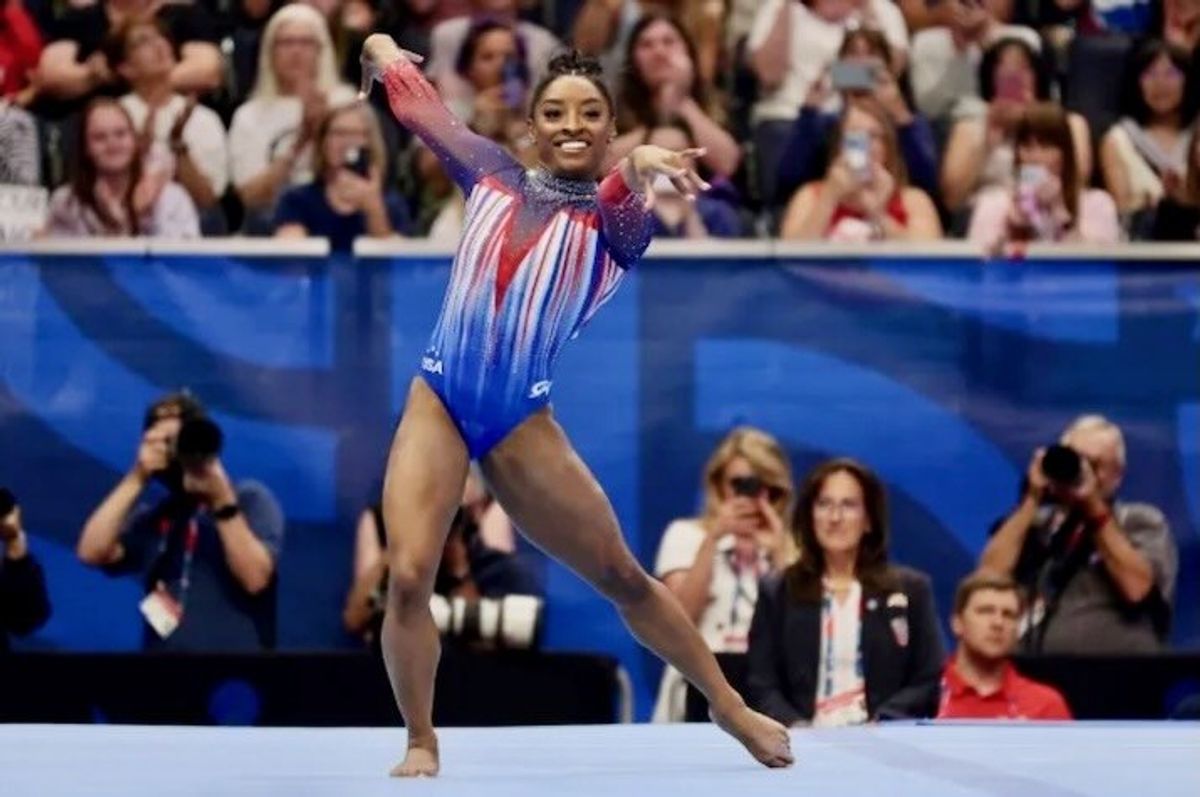 Simone Biles books Paris Olympics spot with emphatic U.S. trials all-around win