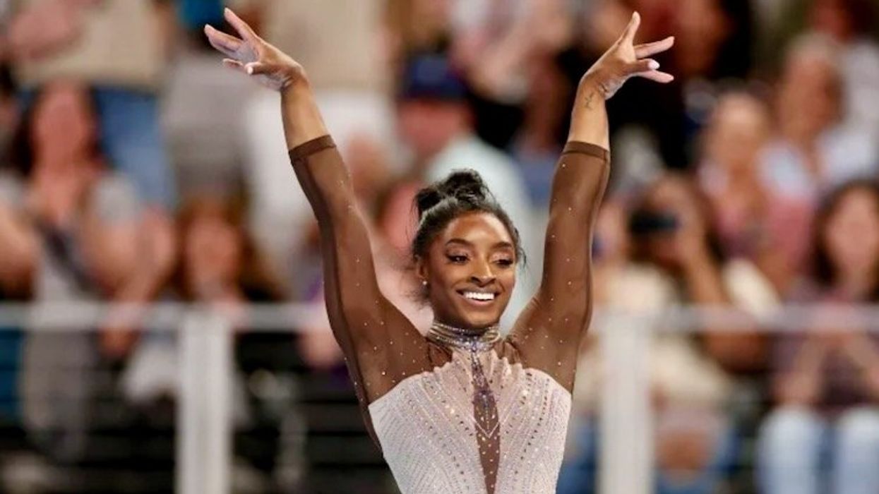'I need you to stand up': Simone Biles asks Biden to 'make some things shake' before 2025