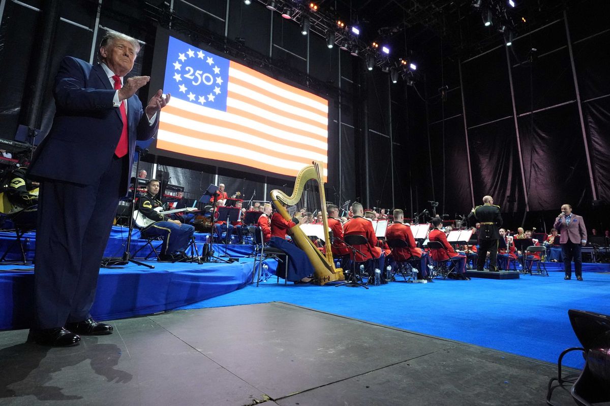 The song Trump loves gives tune to his spreading rot