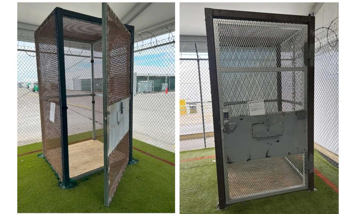 DeSantis admin doubles down on 'even smaller' immigrant 'torture' cages after outrage