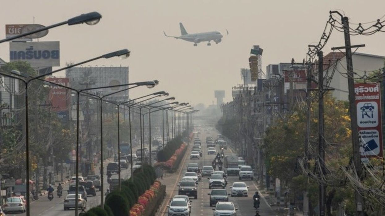 Work-from-home order issued as Thai city tops world pollution table
