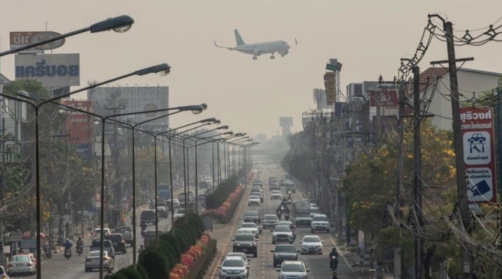 Work-from-home order issued as Thai city tops world pollution table