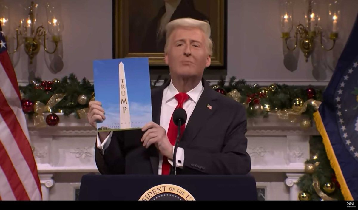 'So many files!' SNL's Trump reveals why he added his name to the Kennedy Center