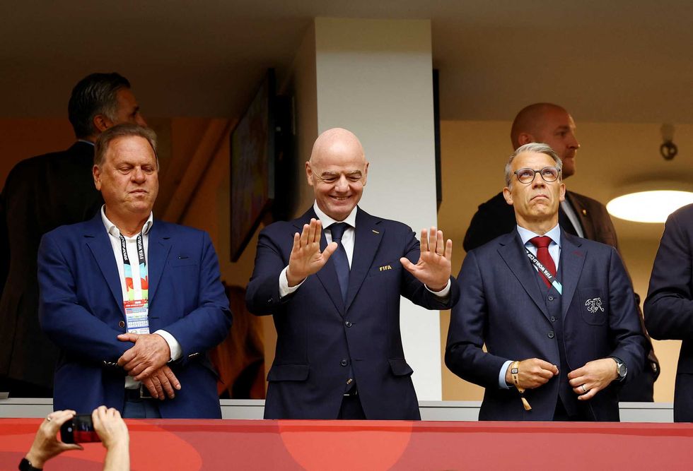 Gianni Infantino could be ousted following his call with Trump