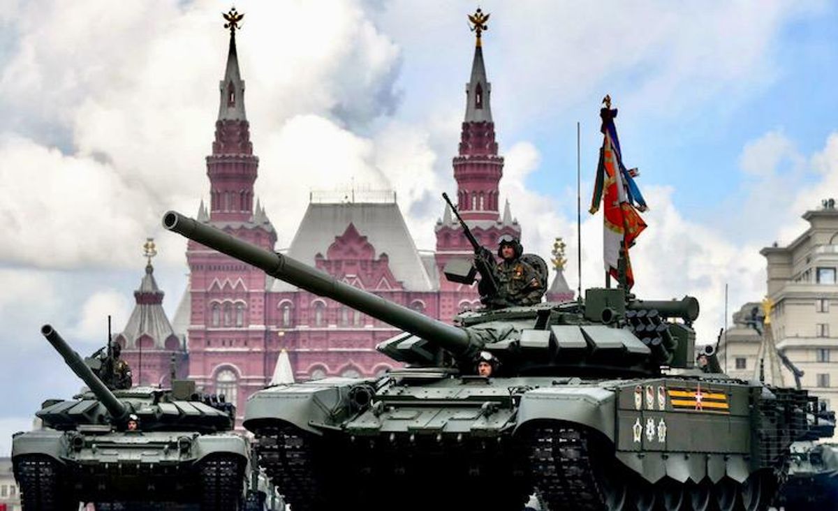 Putin defends Ukraine offensive as Russia marks Victory Day