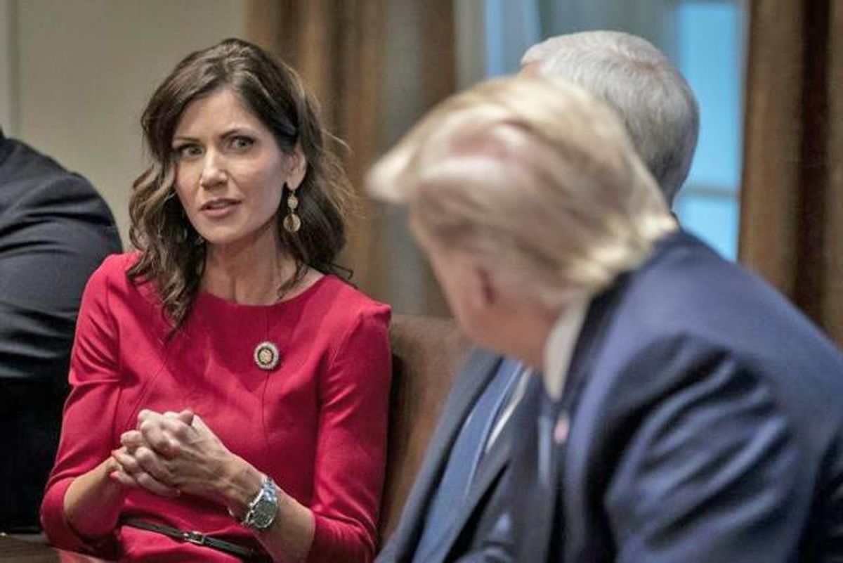 South Dakota Governor Kristi Noem.