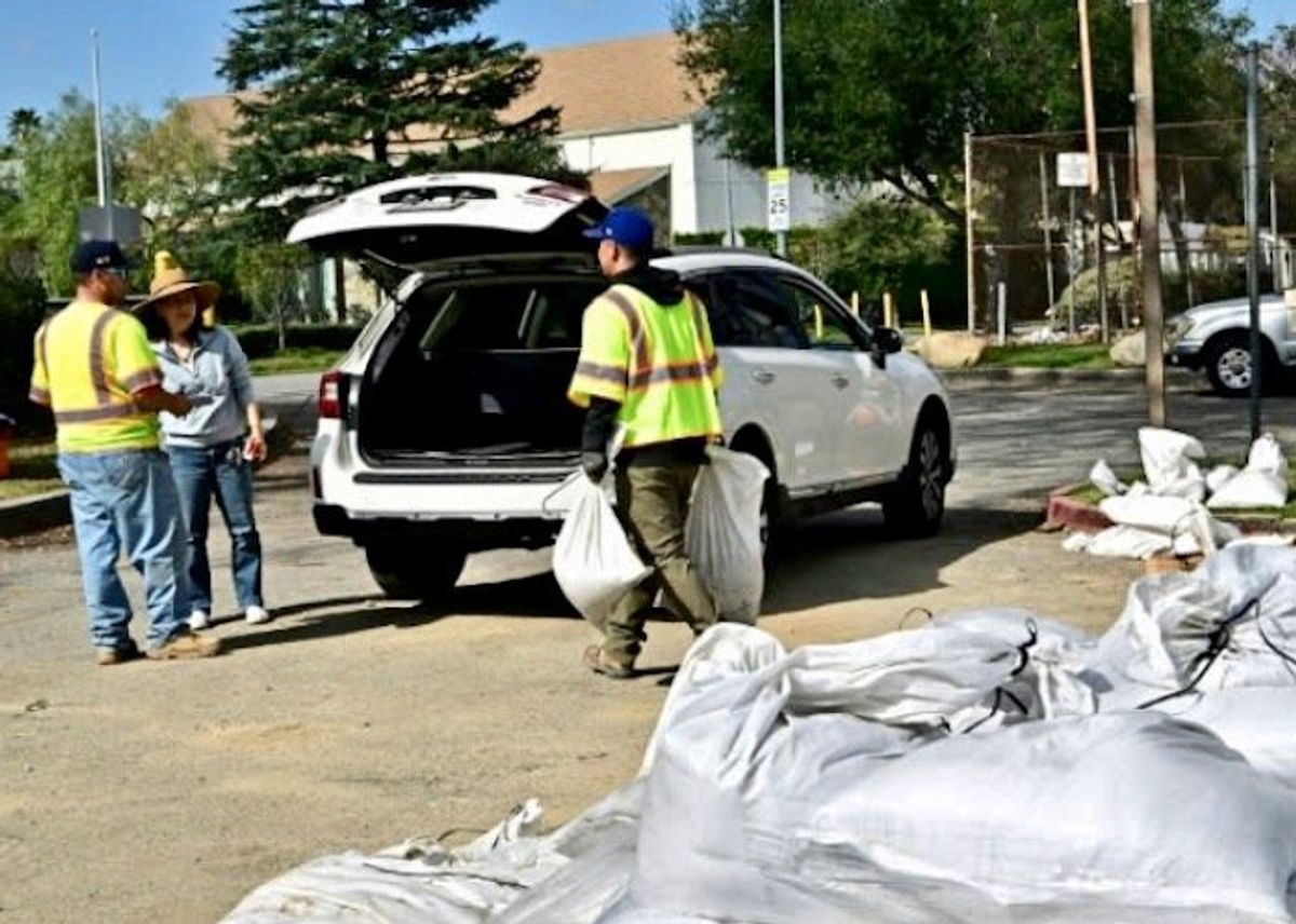 Los Angeles girds for floods, landslides as rain pounds fire zones
