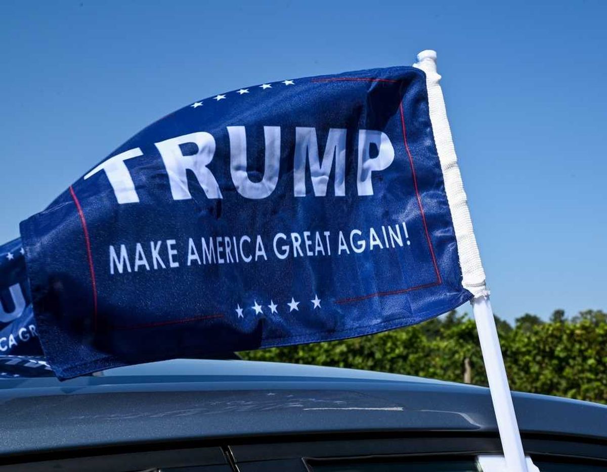 SUV with Trump flag plows into girl participating in anti-ICE school protest