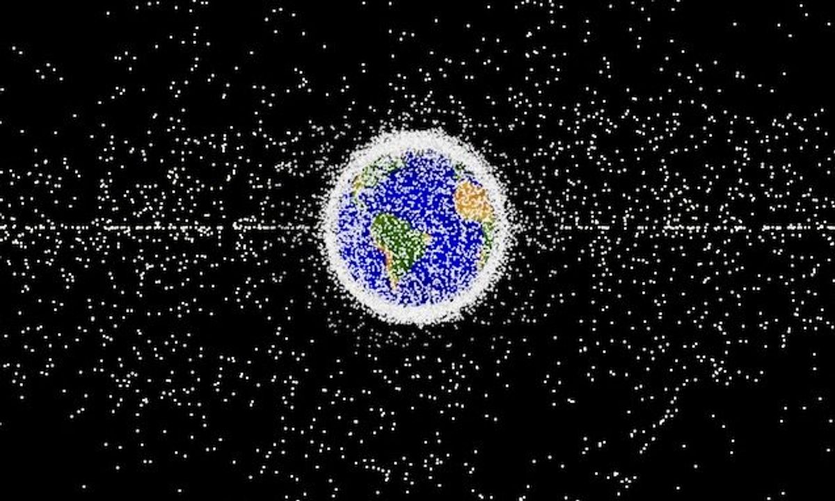 Space is getting crowded with satellites and space junk. How do we avoid collisions?