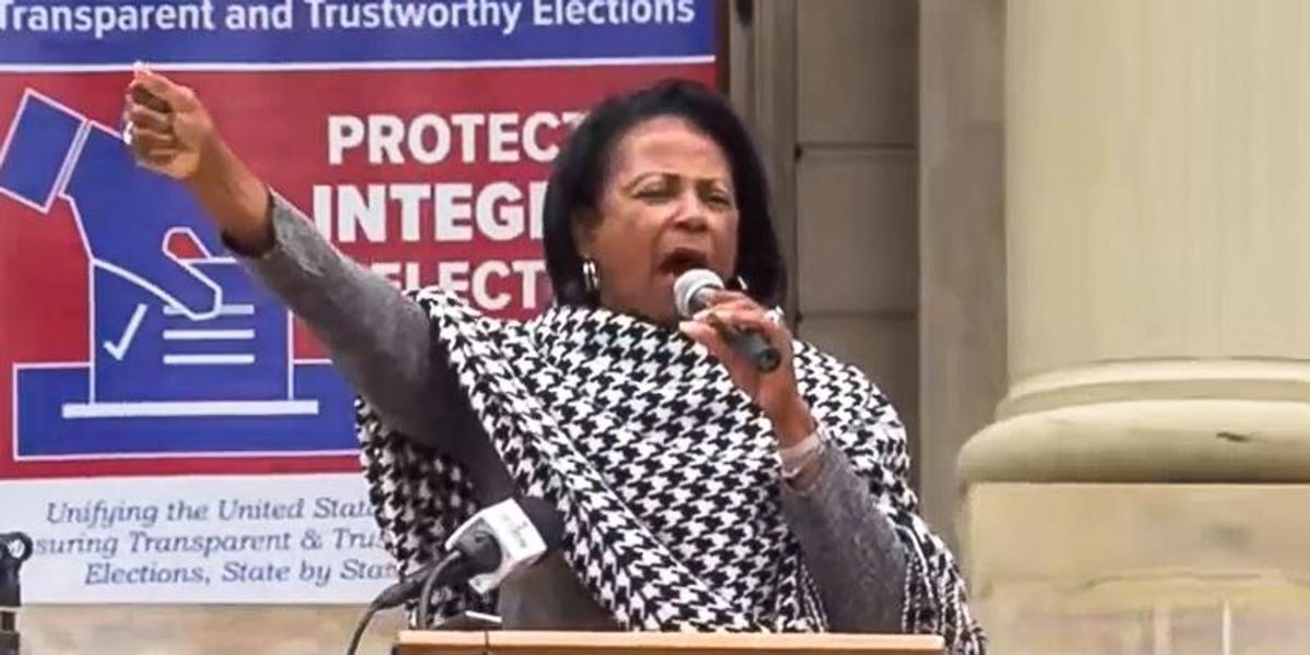 Official prayer at pro-Trump rally claims 'election shall be rectified ...