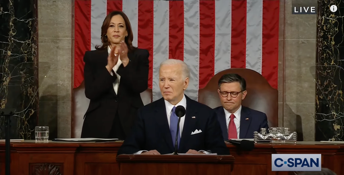 'Mike Johnson's expressions are priceless': Viewers react to speaker's many faces at SOTU