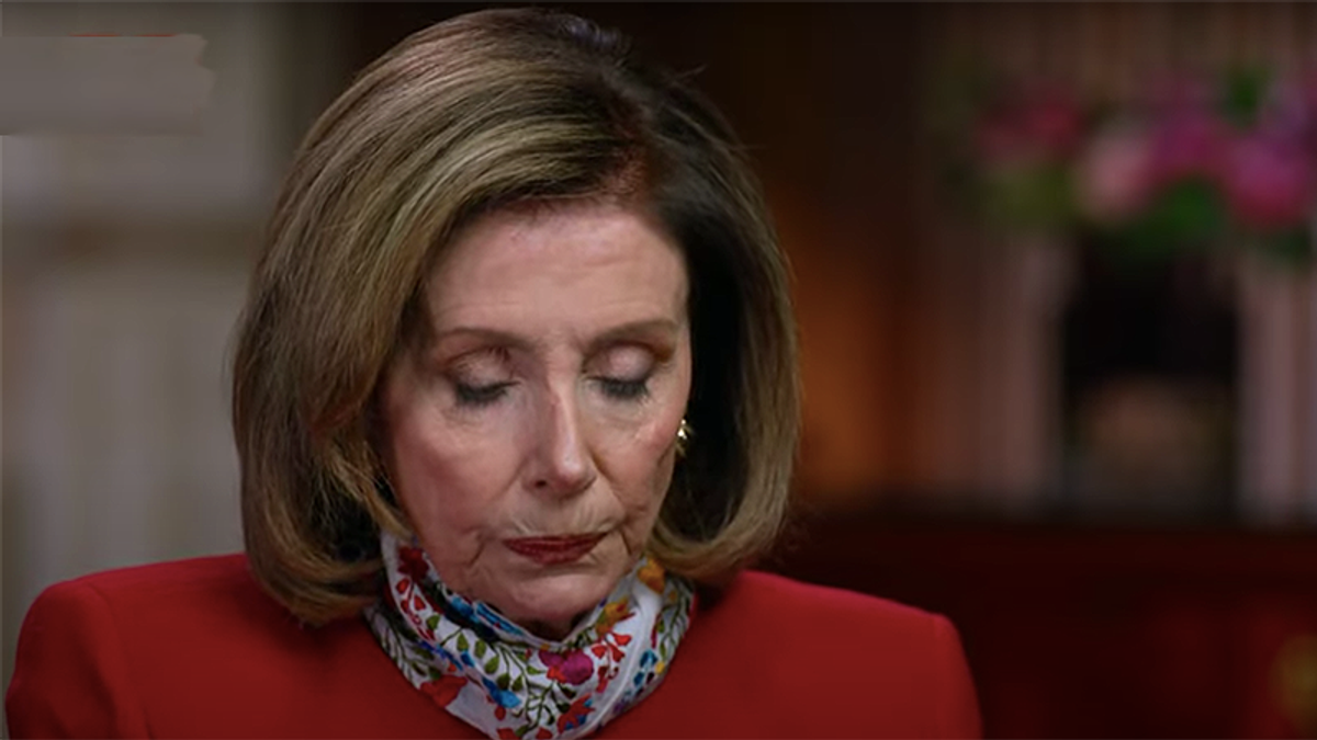 Speaker Pelosi tears up describing what rioters did — then calls Trump 'deranged, unhinged and dangerous'