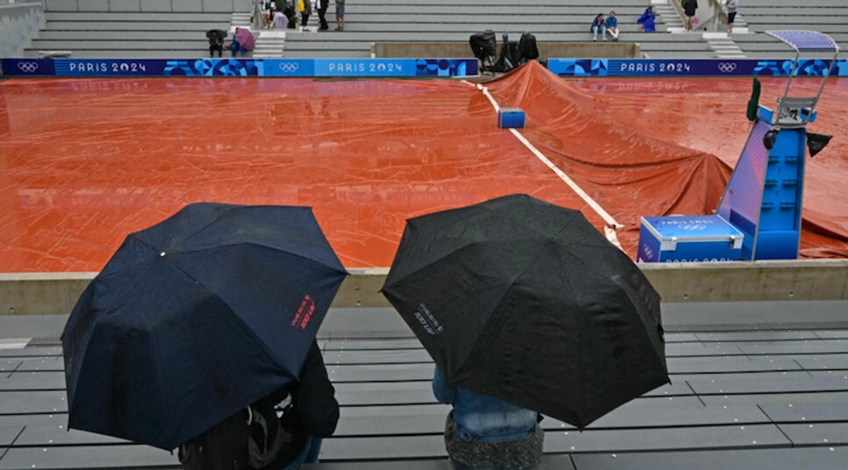 Paris put on second-highest storm alert for Day 4 of Olympic Games