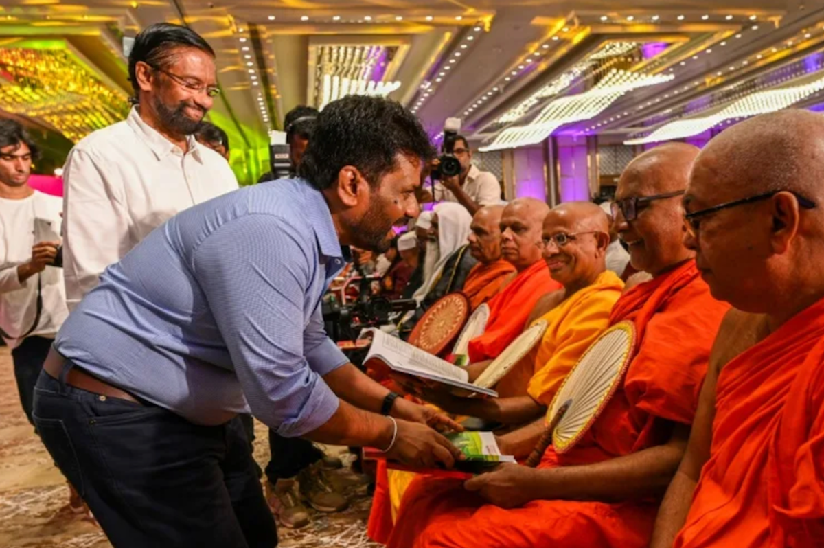 Sri Lanka's leftist leader turns from bullets to ballots