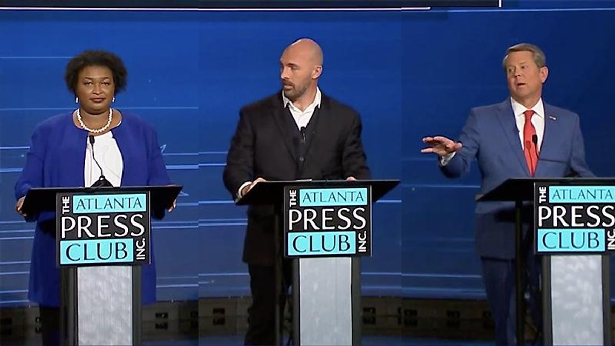'Deranged simpleton': Georgia Libertarian gubernatorial candidate slammed during debate