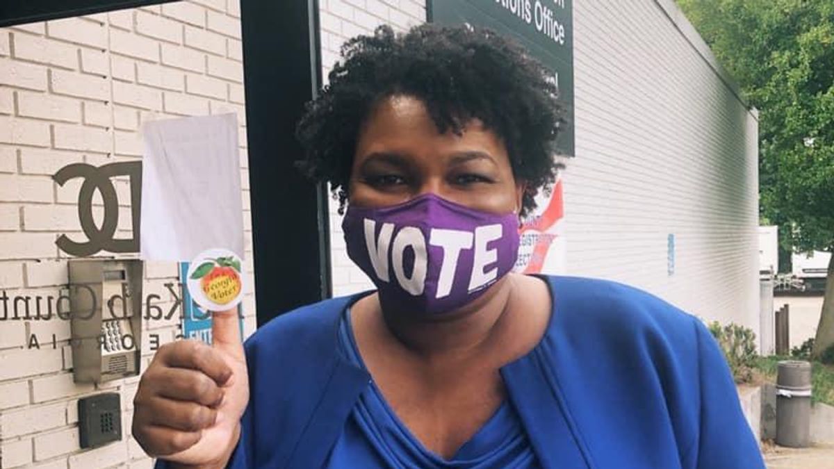 Joe Biden and Kamala Harris to meet with Stacey Abrams after passage of American Rescue Plan: report