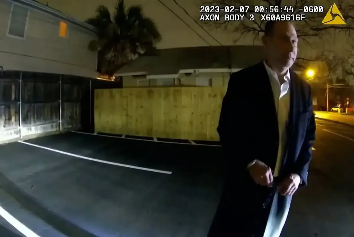 Body camera footage shows drunk-driving arrest of Texas GOPer