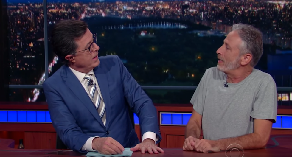 'America stopped and smelled the racism': Jon Stewart gets serious about Black Lives Matter