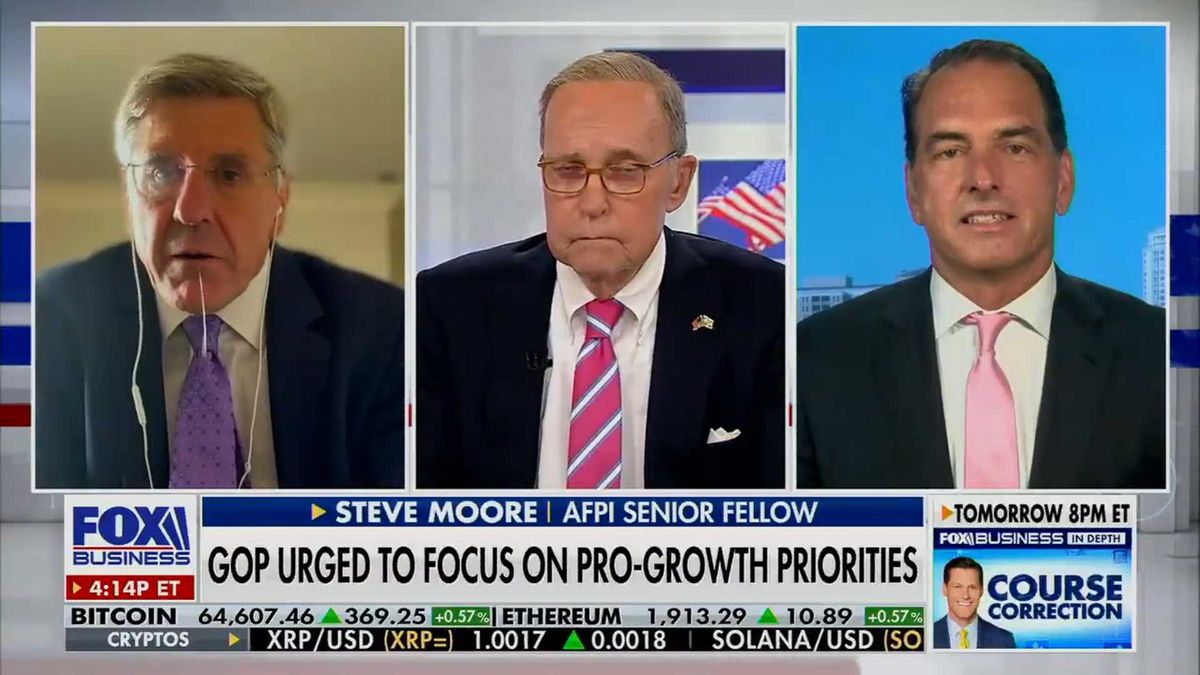 Former Trump adviser drools on live TV in talk about midterm 'momentum'
