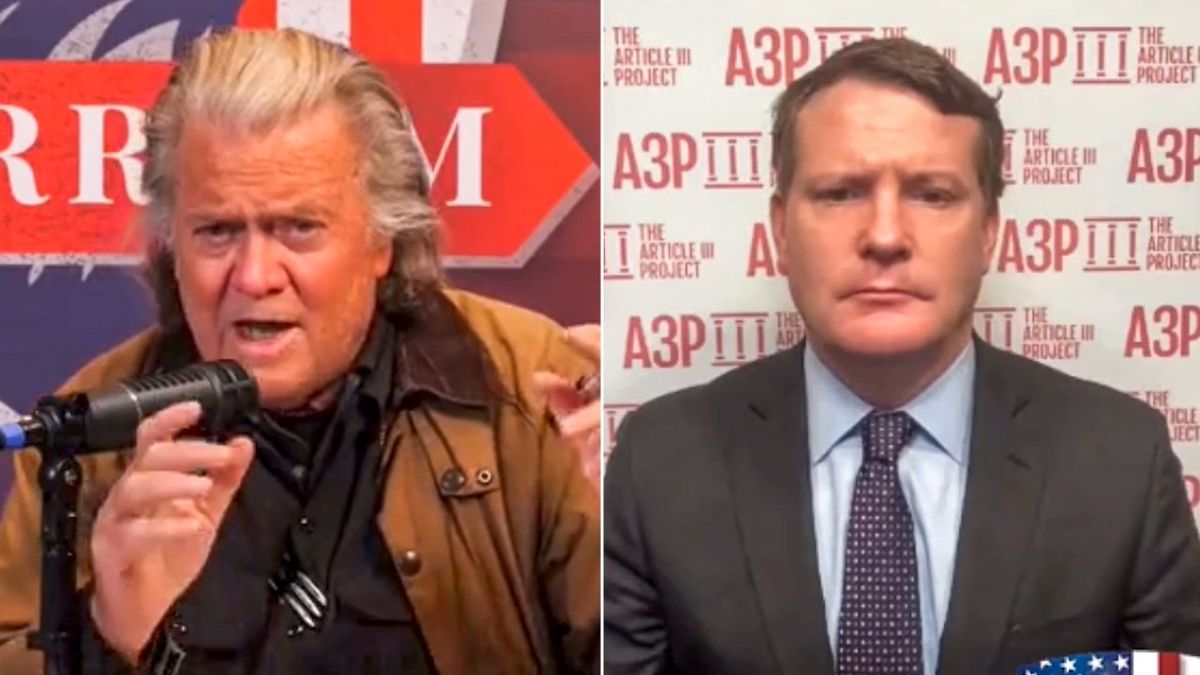 'My phone's blowing up': Steve Bannon melts down over release of Jack Smith's Trump report