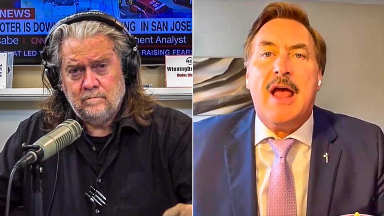 ‘They’re all going to have to answer’: Mike Lindell explodes after being banned from Republican meeting
