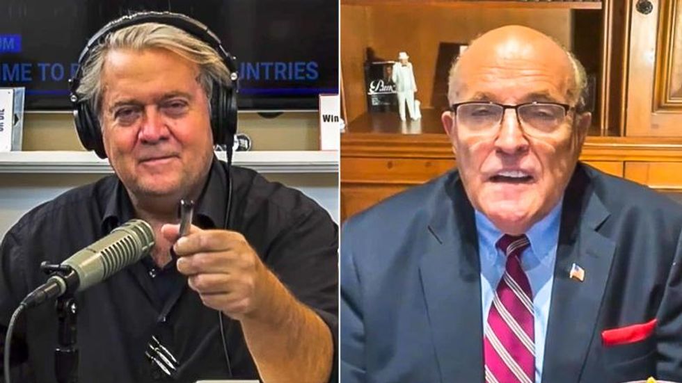 Rudy Giuliani claims law license was suspended to 'shut me up' because Trump is on verge of winning