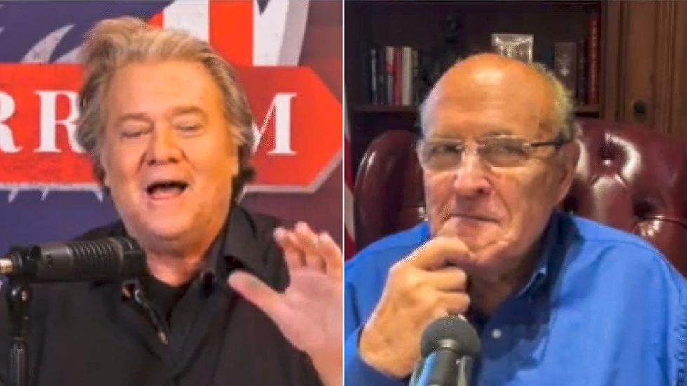 'Let's do it': Steve Bannon plots for 'new election' to reinstate Trump 'this week'