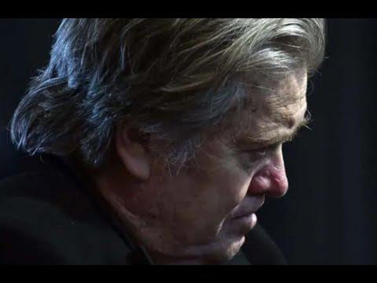 Steve Bannon's bluster falls flat: Trumpists turn into squealing piglets when confronted with consequences