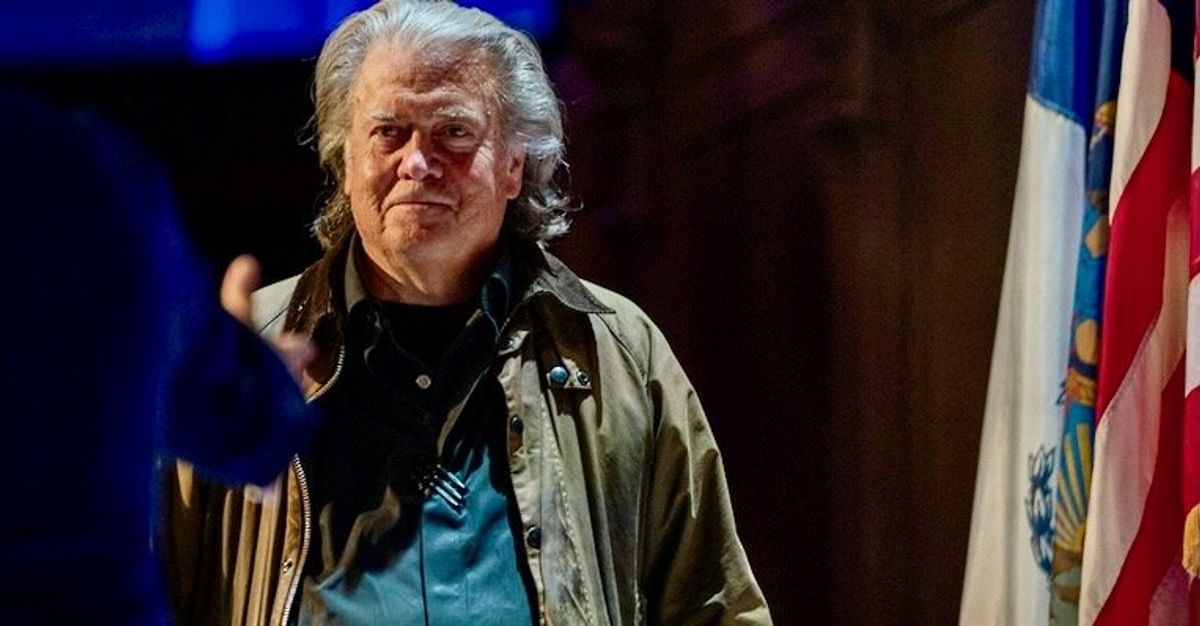 'Not a good day Mr. President': Steve Bannon rips Trump for dining with 'demons'