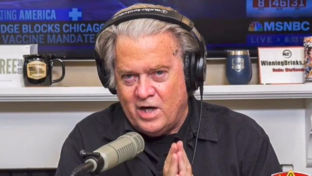 Steve Bannon admits Youngkin's ties to Trump: 'The policies he's recommending are Trump policies'