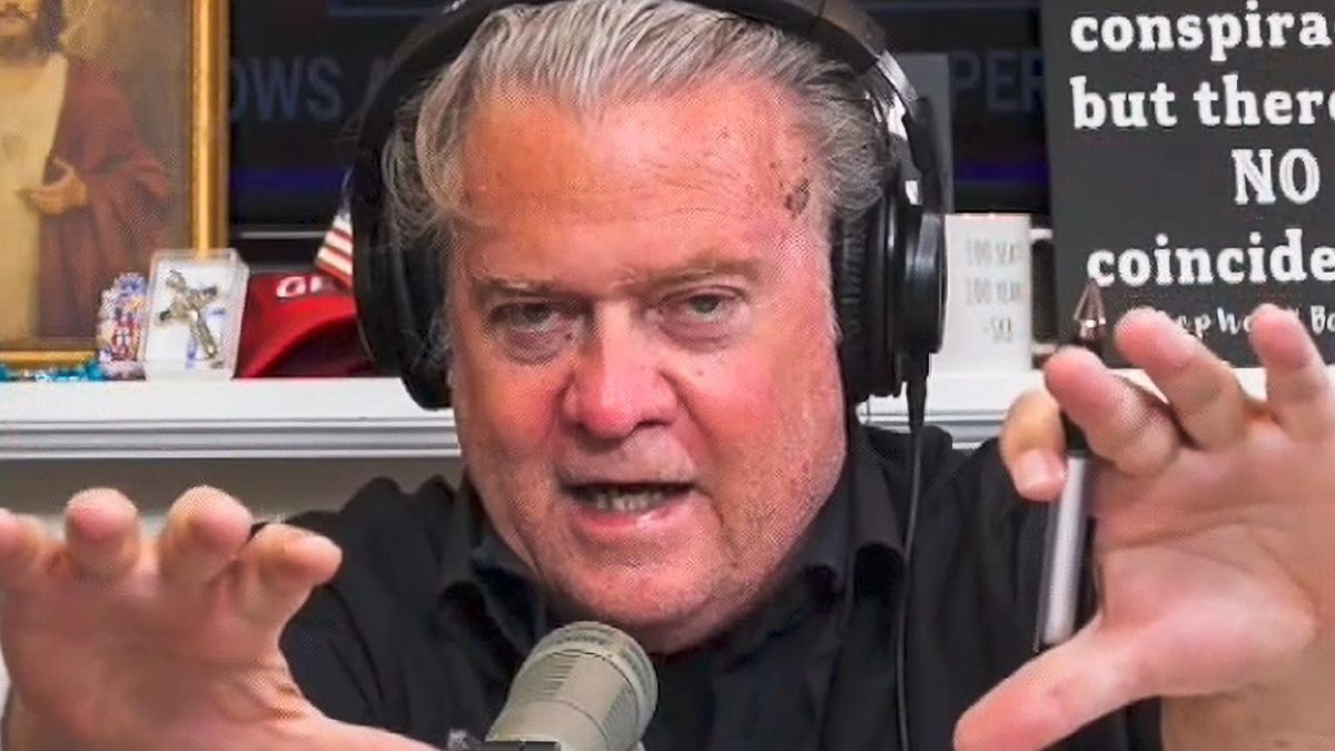 'Another Vince Foster': Steve Bannon floats conspiracy theory over death of Jan. 6 sergeant-at-arms