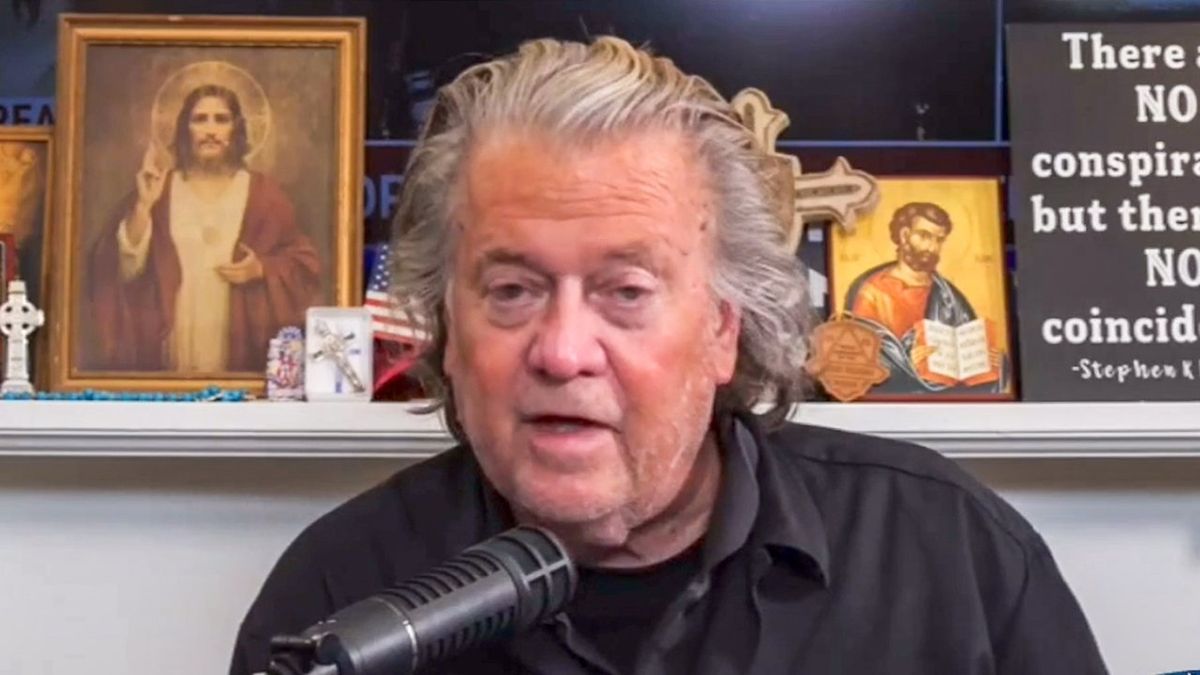 'Victory is not ours': Steve Bannon pouts as Republicans snub MAGA's preferred Senate head