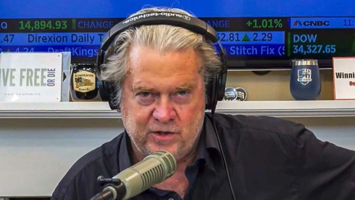 Steve Bannon claims Facebook whistleblower is 'psyops' conspiracy to destroy MAGA