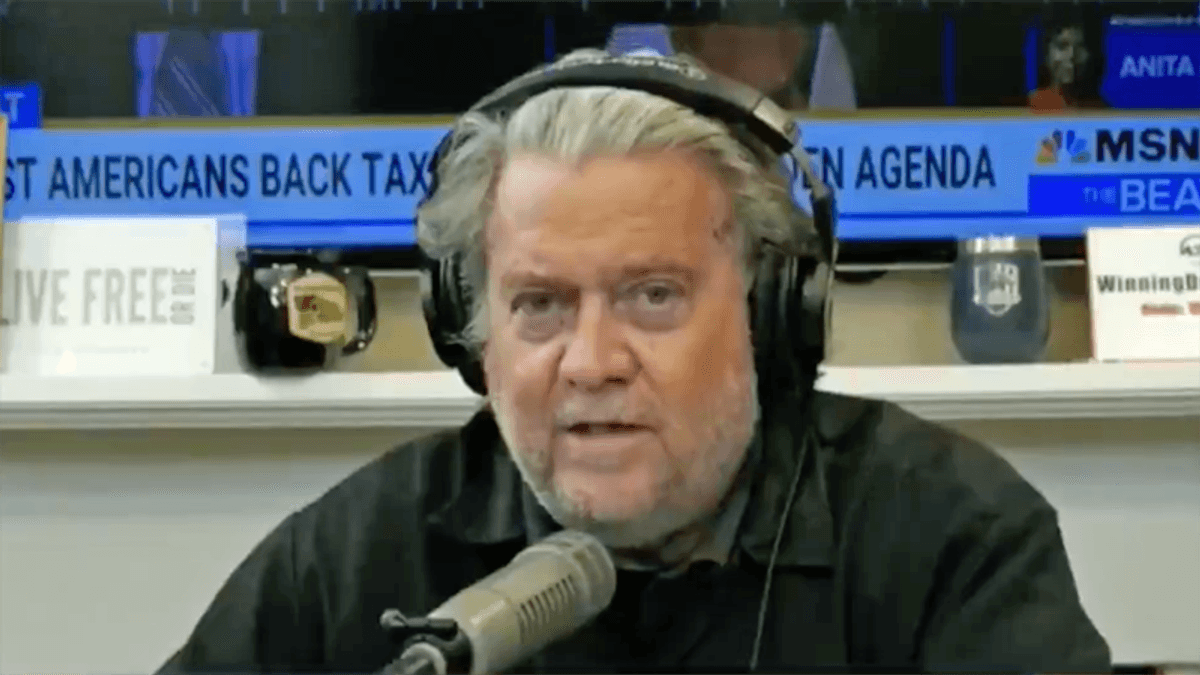 Trump ally Steve Bannon is now hyping the effort to oust Mitch McConnell