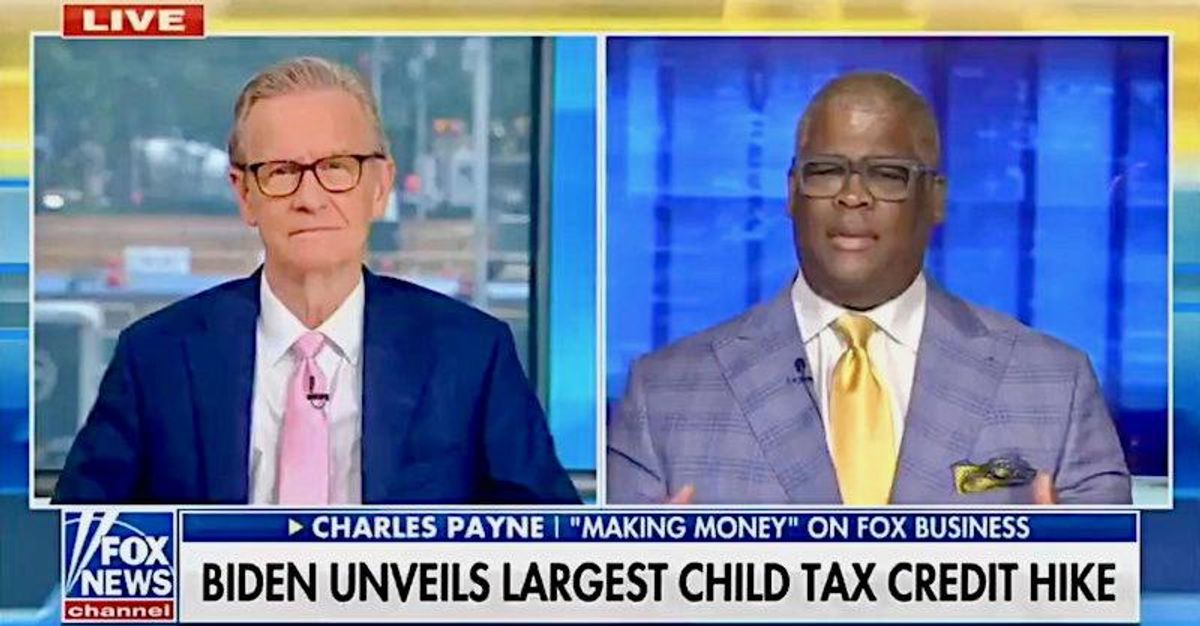 ‘Insidious and evil’: Fox News host goes off on crazed rant attacking Biden child tax credit ‘hike’