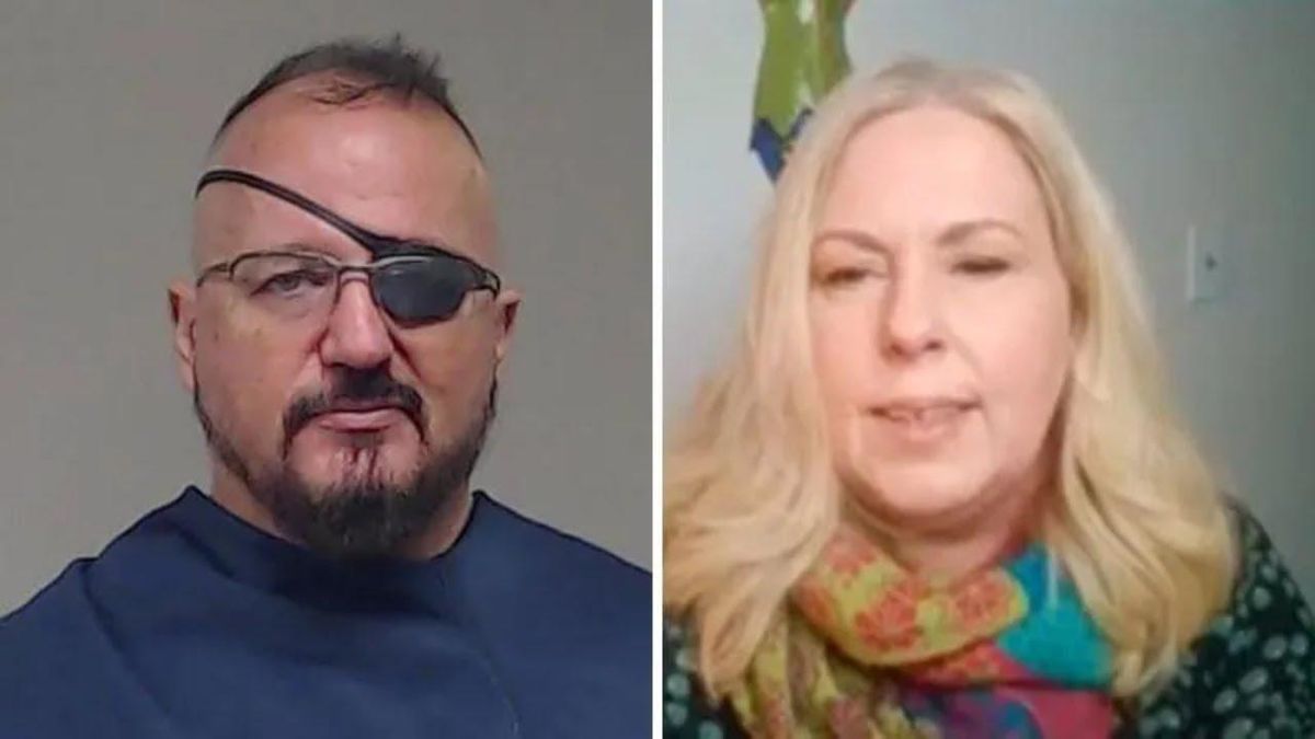'A great week for us': Stewart Rhodes' ex-wife happy he's behind bars where he 'can't hurt' her family