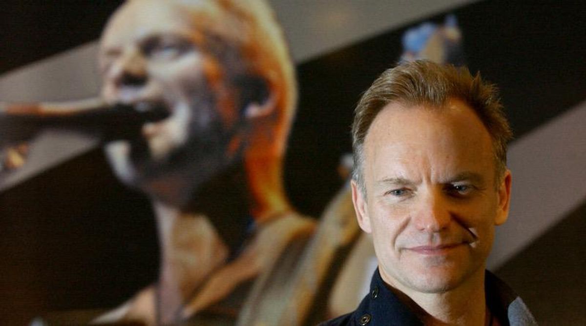 Sting: 'We're in a very dangerous political climate'