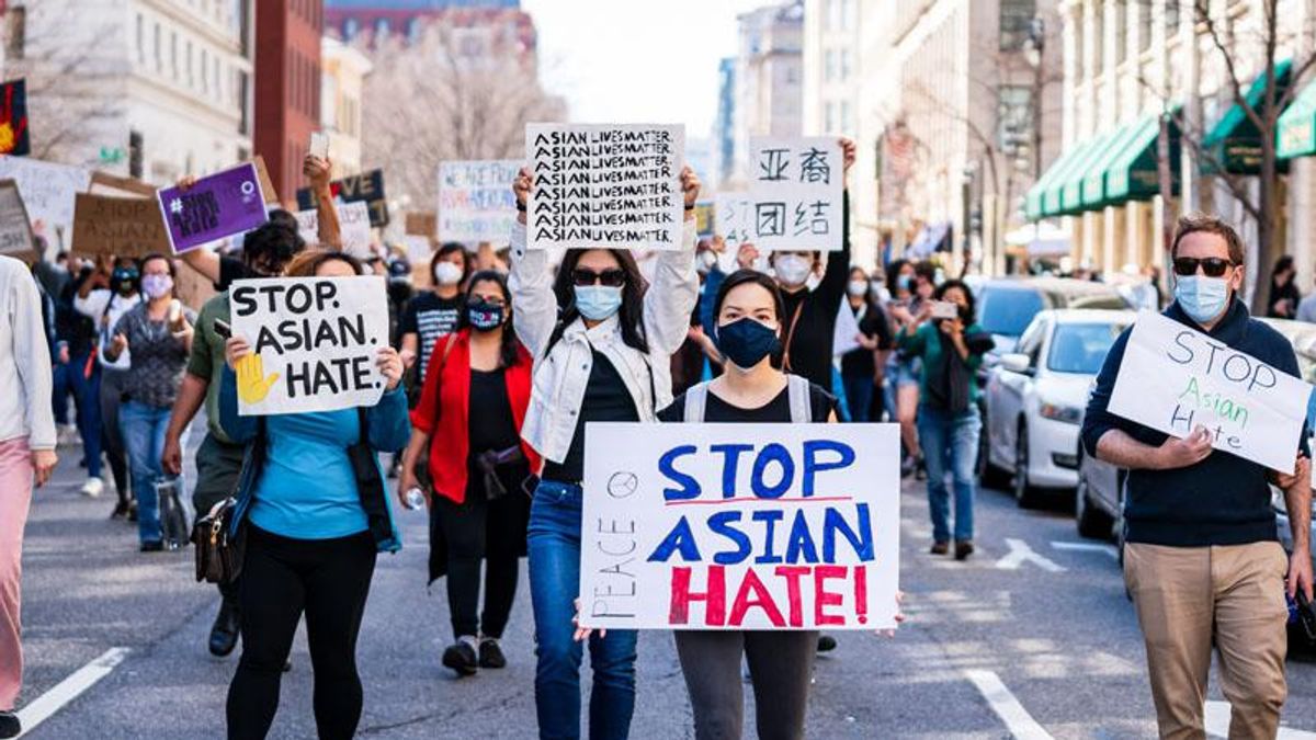 Slur-spewing man calls cops on 'Stop Asian Hate' protesters – then gets hit with hate crime charges