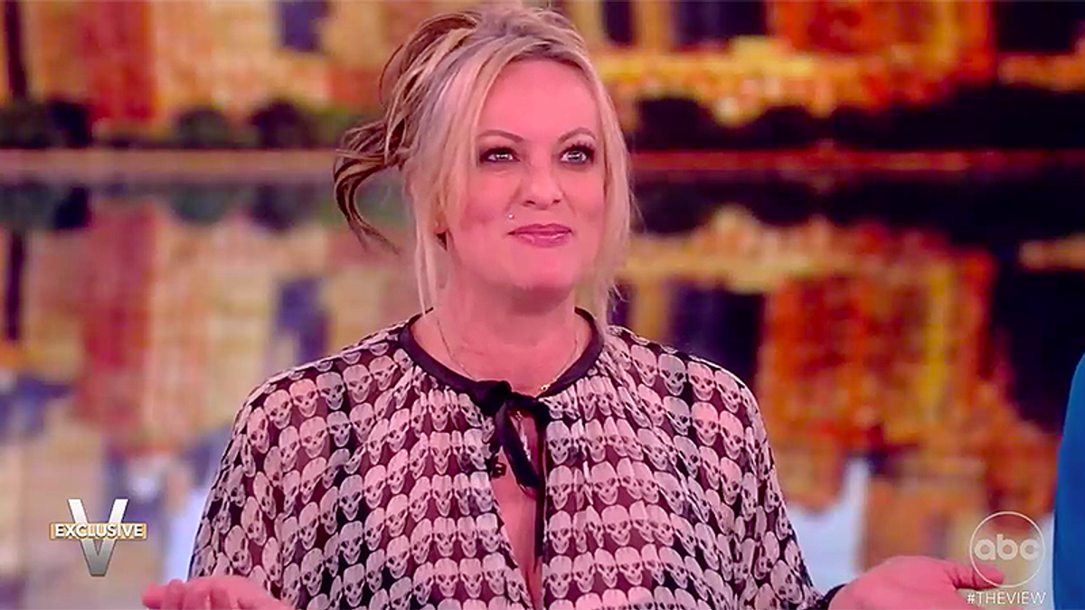 Stormy Daniels tells 'The View' MAGA ‘suicide bombers’ text her threats from own phones