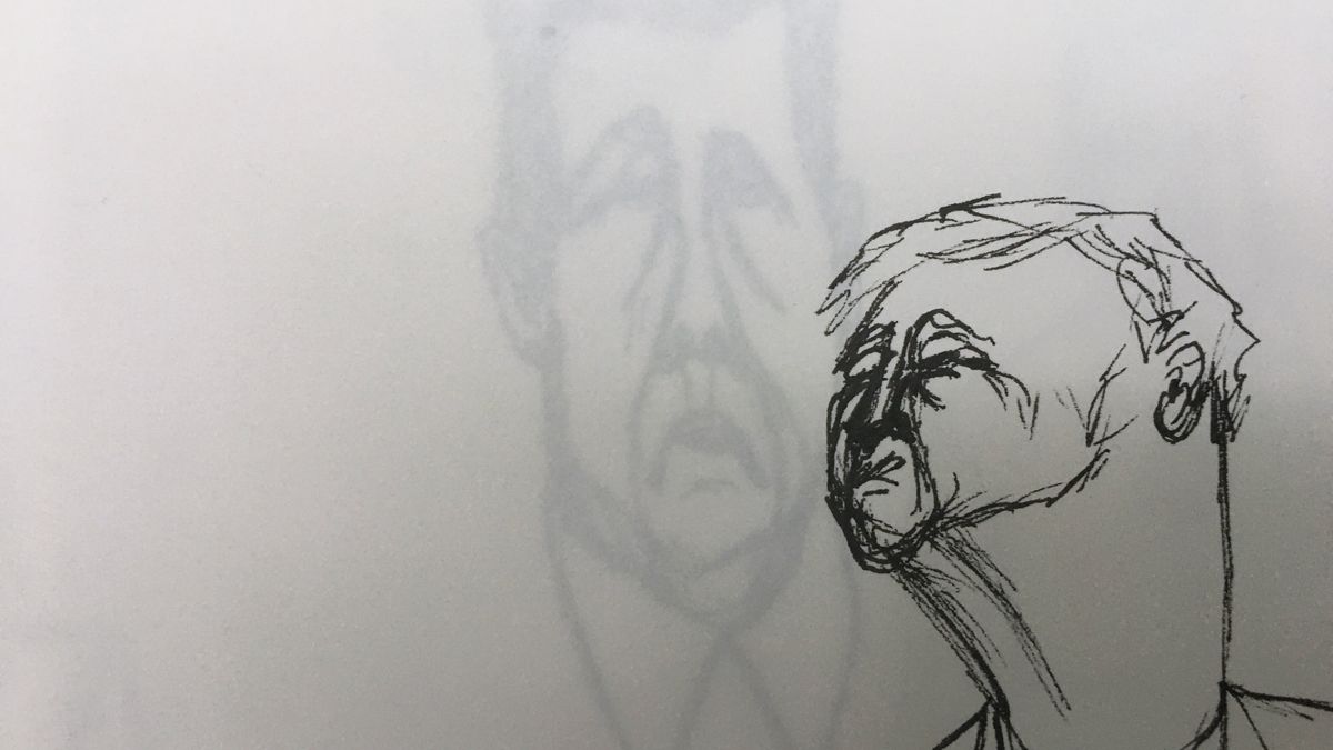 ‘Strategy and manipulation’: Artist draws truth from Trump’s face at hush money trial