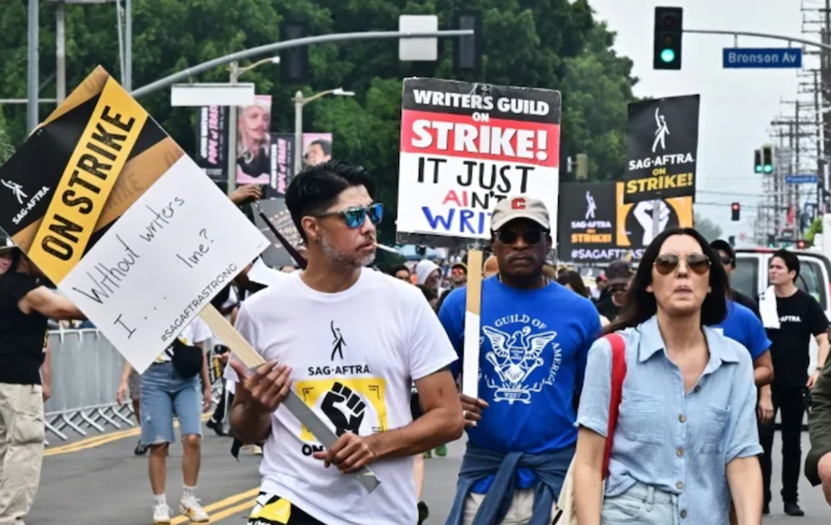 Hopes rise for end to Hollywood writers' strike as talks extend