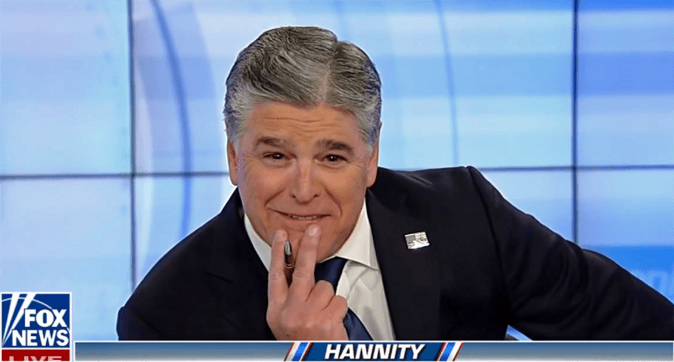 Sean Hannity furiously backtracks and denies he pushed his followers to get vaccinated