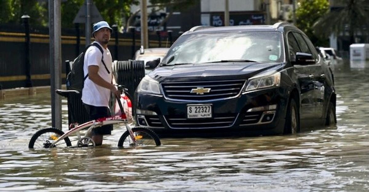 Dubai roads, airport reel from floods after record rains