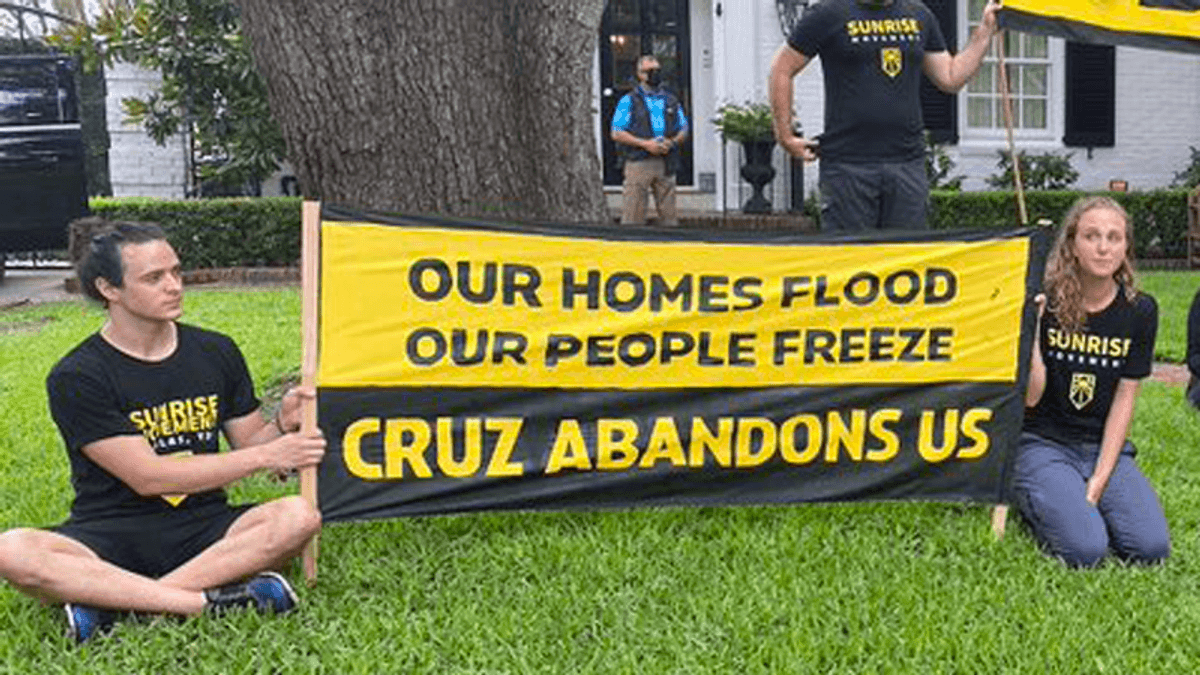 Eight arrested protesting at home of Ted Cruz in Houston: police