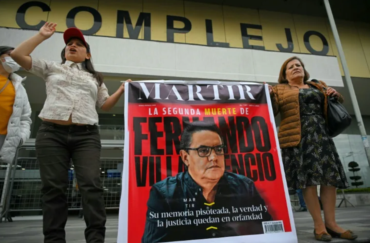 Five handed hefty jail terms for 2023 murder of Ecuador candidate