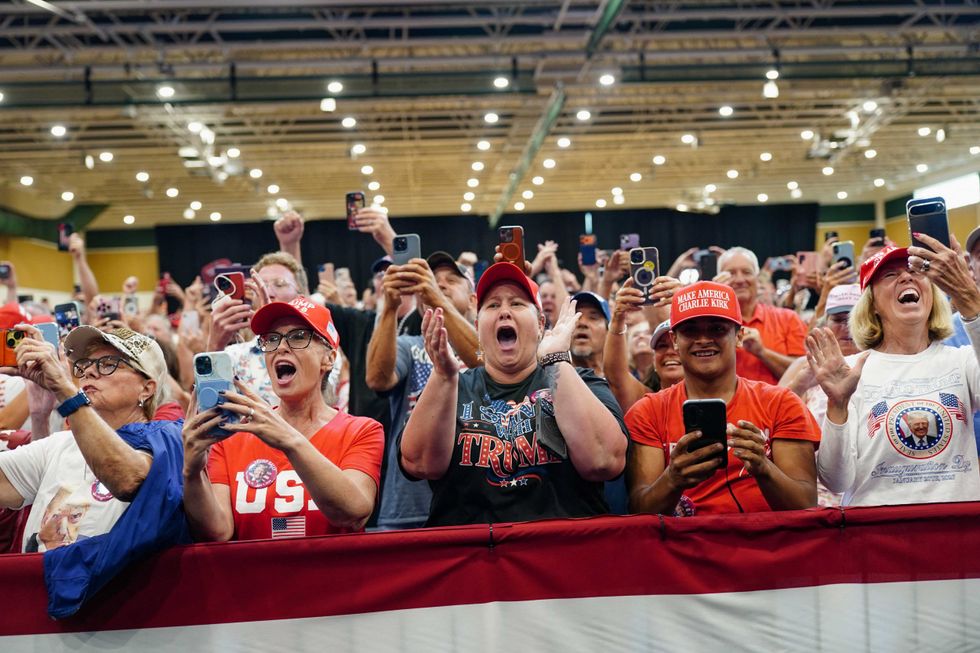 Trump mocks elderly MAGA crowd to their faces: 'Look at you old guys'
