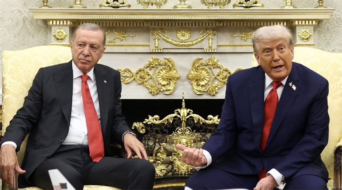 'Cool story': Observers mock Trump for bragging about 'tacky' 24 karat gold in Oval Office