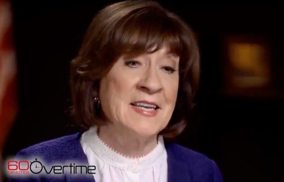 Critics recount all the times Susan Collins promised Brett Kavanaugh  wouldn't gut Roe v. Wade