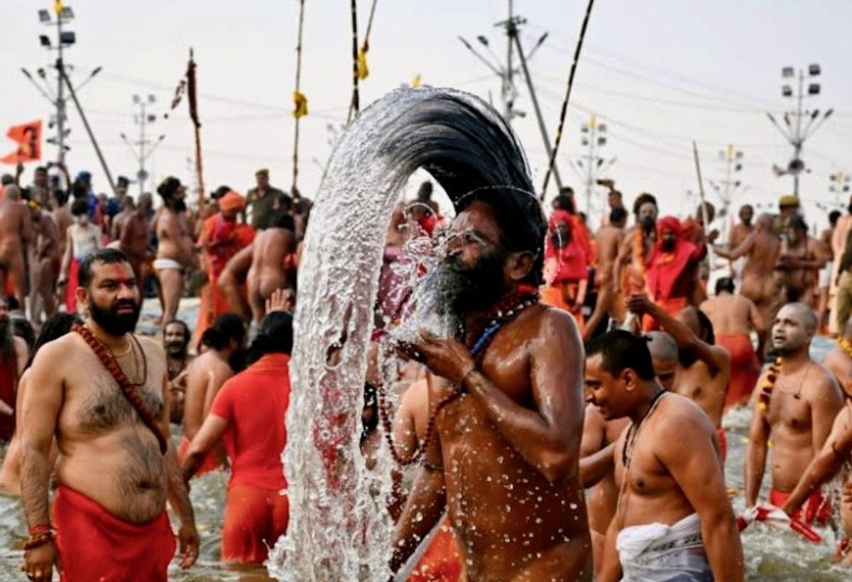 Unfazed devotees shrug off stampede at India mega-festival
